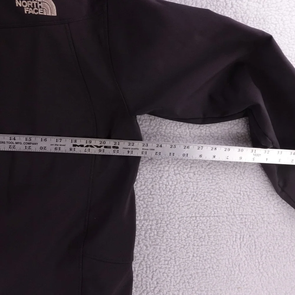 The North Face Apex Bionic Softshell Jacket Mens M Black Full Zip Windbreaker
